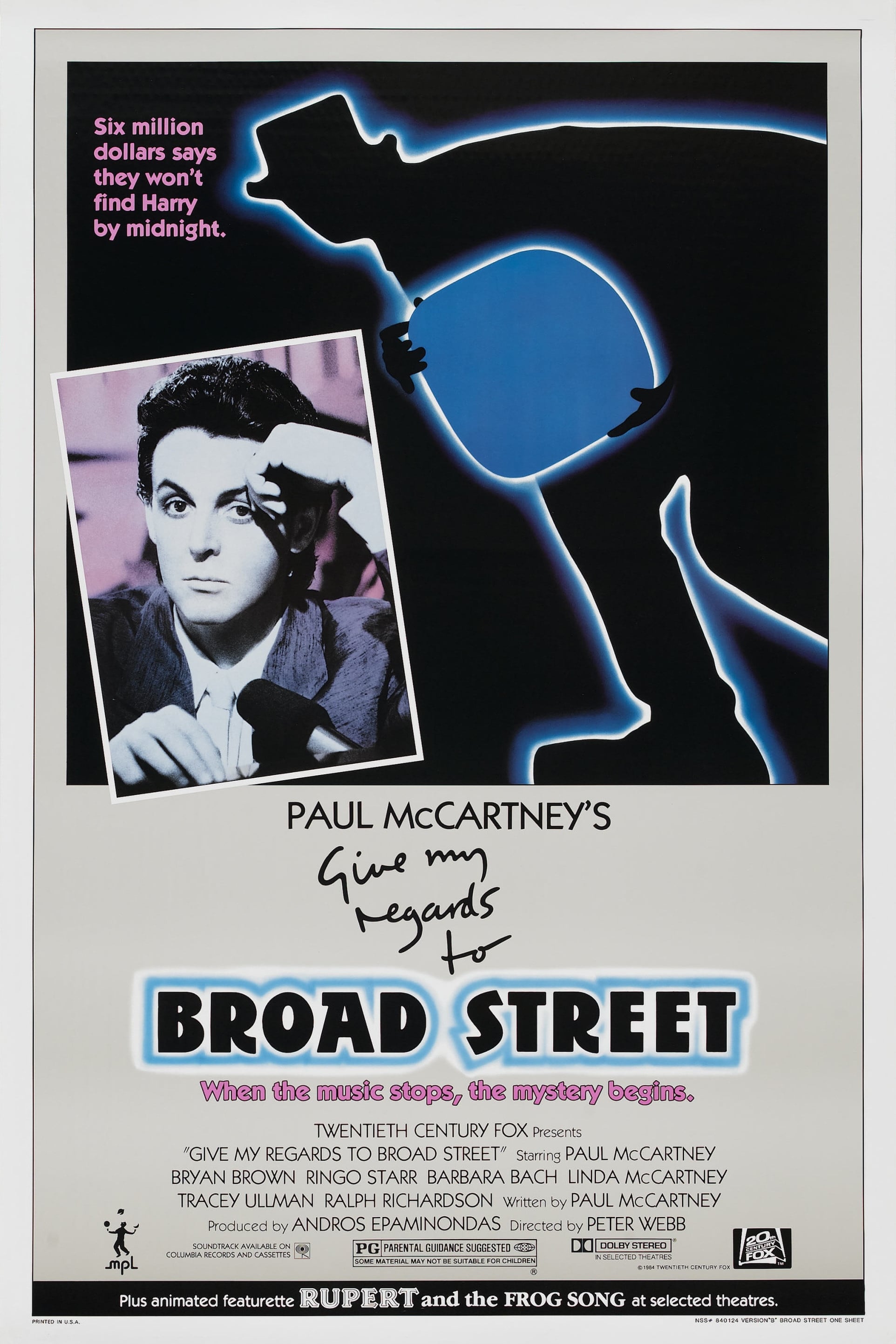 Постер Give My Regards to Broad Street